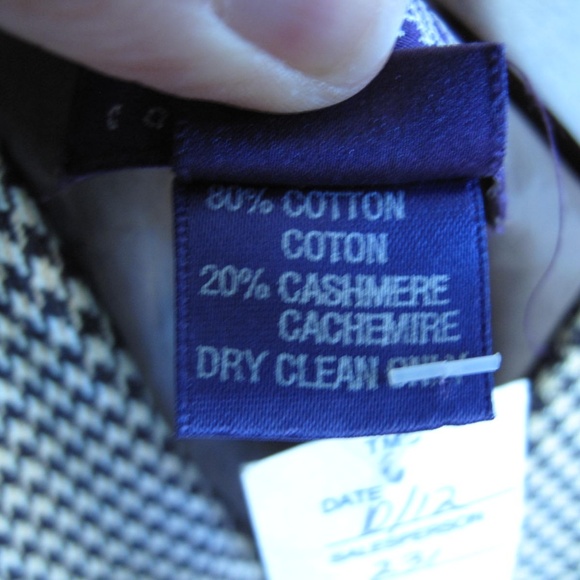 Ralph Lauren Purple Label Houndstooth Vest - Picture 3 of 3